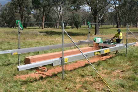 Lucas Mill 8-30 Swingblade Sawmill